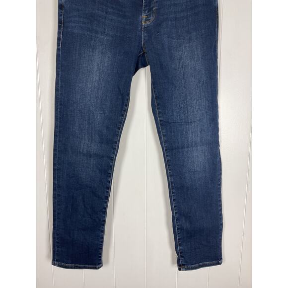 FRAME Women's Le Garcon Dark Wash 5 Pocket Straight Leg Jeans Size 29 - Picture 6 of 10